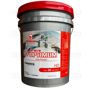 BRAVA OPTIMUN SAE 50 CF-2 PAILA (18.9 LTS)