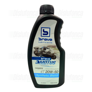 BRAVA MOTUS SAE 20W50 4 TIEMPO SEMISINTETICO 946ML