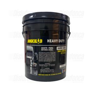 MAXILUB DIESEL SAE 25W60 CF2 PAILA 19LTS