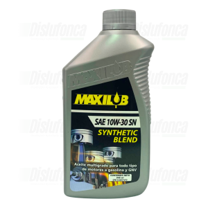 MAXILUB SAE 10W30 SYNTHETIC BLEND 946ML