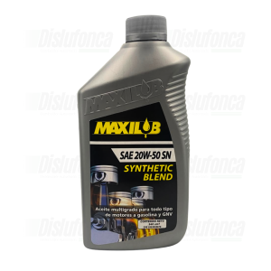 MAXILUB SAE 20W50 SYNTHETIC BLEND 946ML