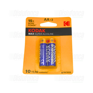 KODAK MAX AA BLISTER X2